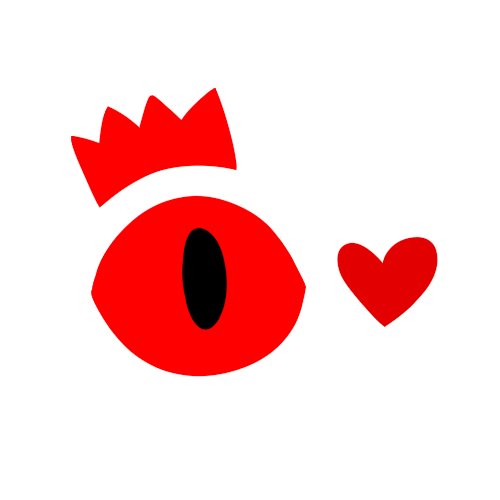 god icon with heart